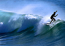 Santa Barbara: surfing